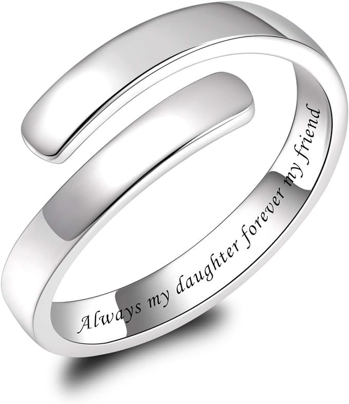 925 Sterling Silver Inspirational Jewelry Rings 