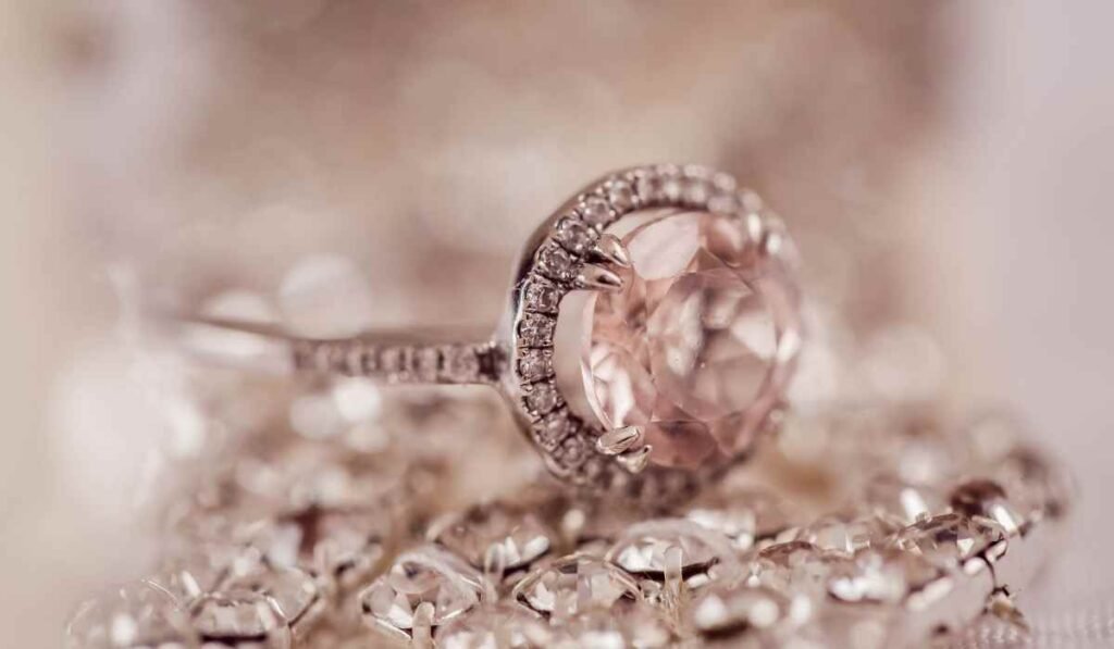 morganite ring